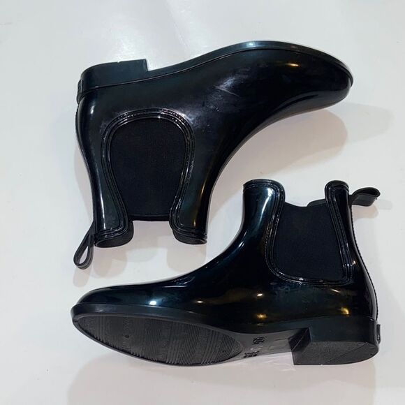 Seven 7 Women’s Black Ankle Rain Boots Size 11 - Picture 1 of 9